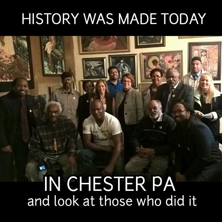 History was made today